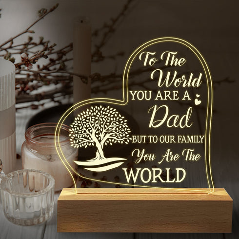 Engraved Night Light  Perfect Birthday or Christmas Gift